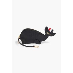 RARE NWT $700 Thom Browne Leather Coin Purse Key Fob Bag Charm